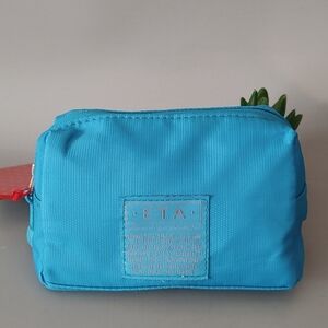 Travel Bag E.T.A. Smal color Blue zipper brand New With Tags Polyester New